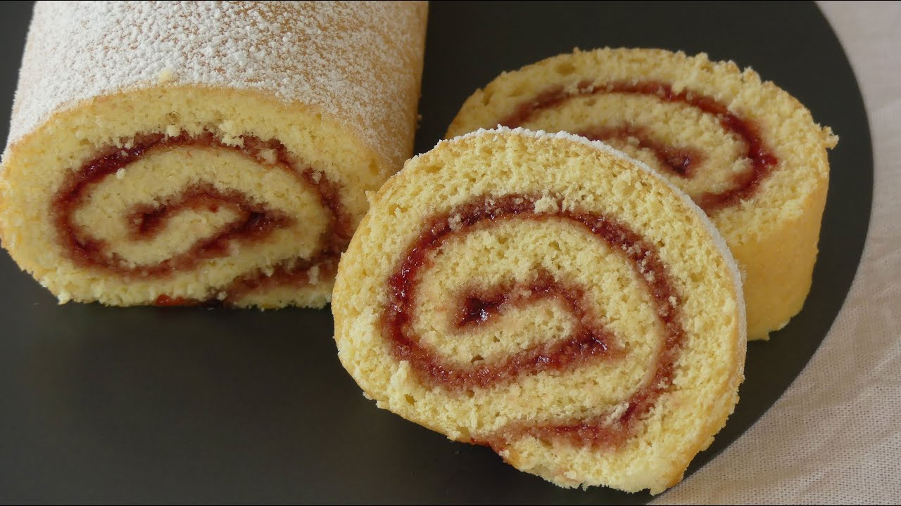 Recette du Biscuit Roulé à la Confiture