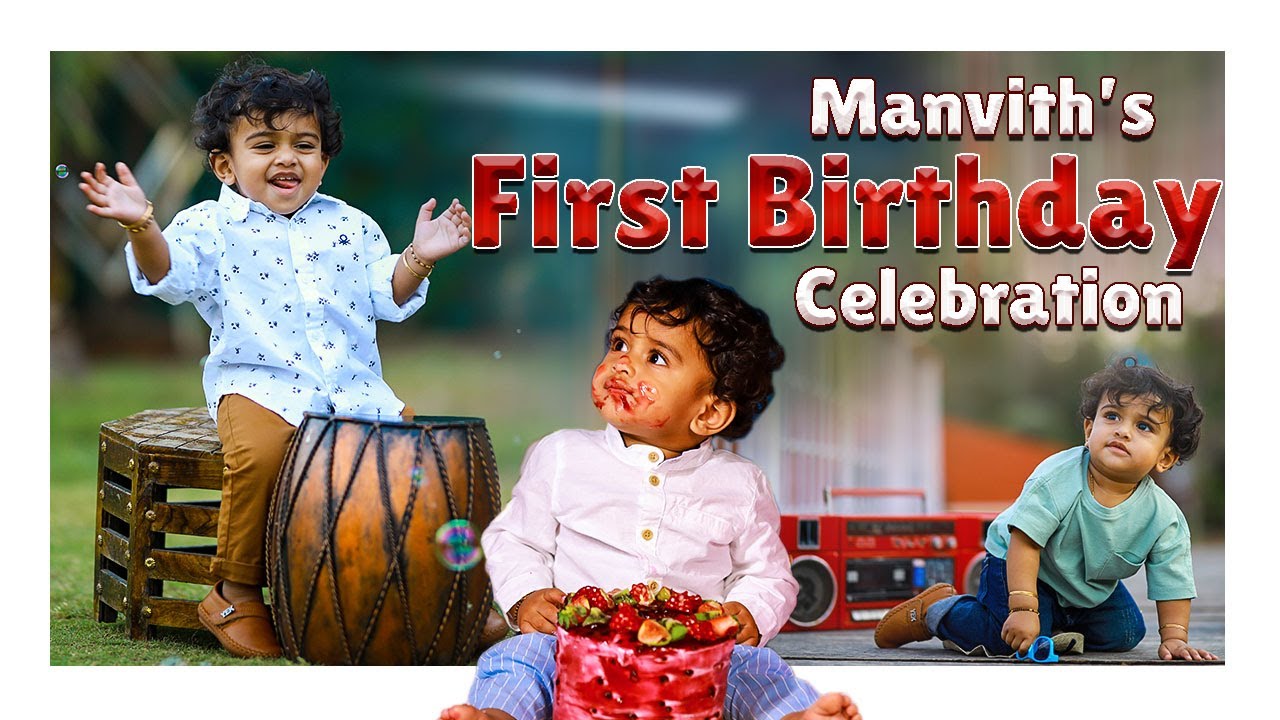MANVITH'S FIRST BIRTHDAY PARTY || Pre-Birthday Shoot, Cake Smash, Pooh theme decor and more...