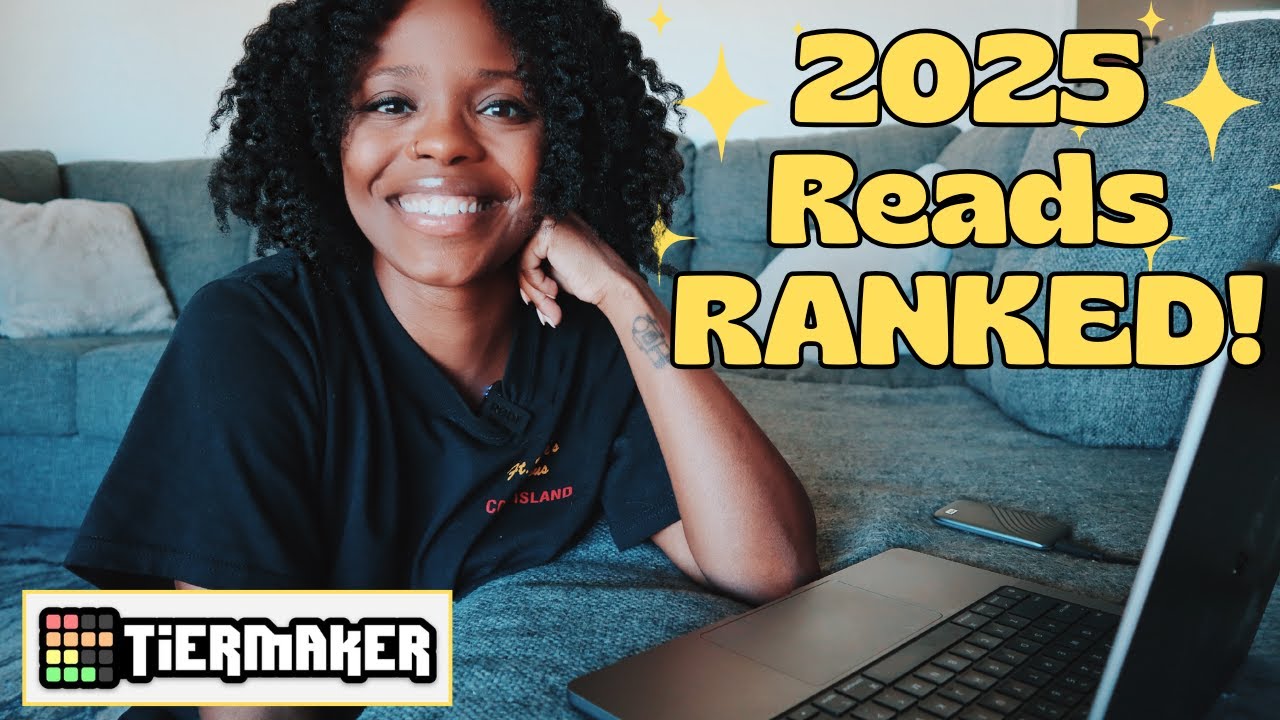 Tier Ranking All Of My 2025 Reads! ✨📚 | My First Tier Ranking Video. 🥹