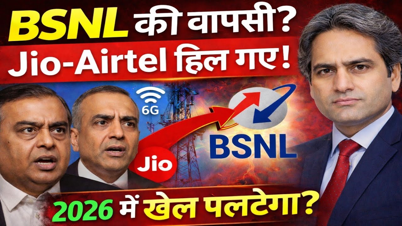 2026 में BSNL की वापसी? क्या फिर सस्ता होगा इंटरनेट! | पूरा विश्लेषण