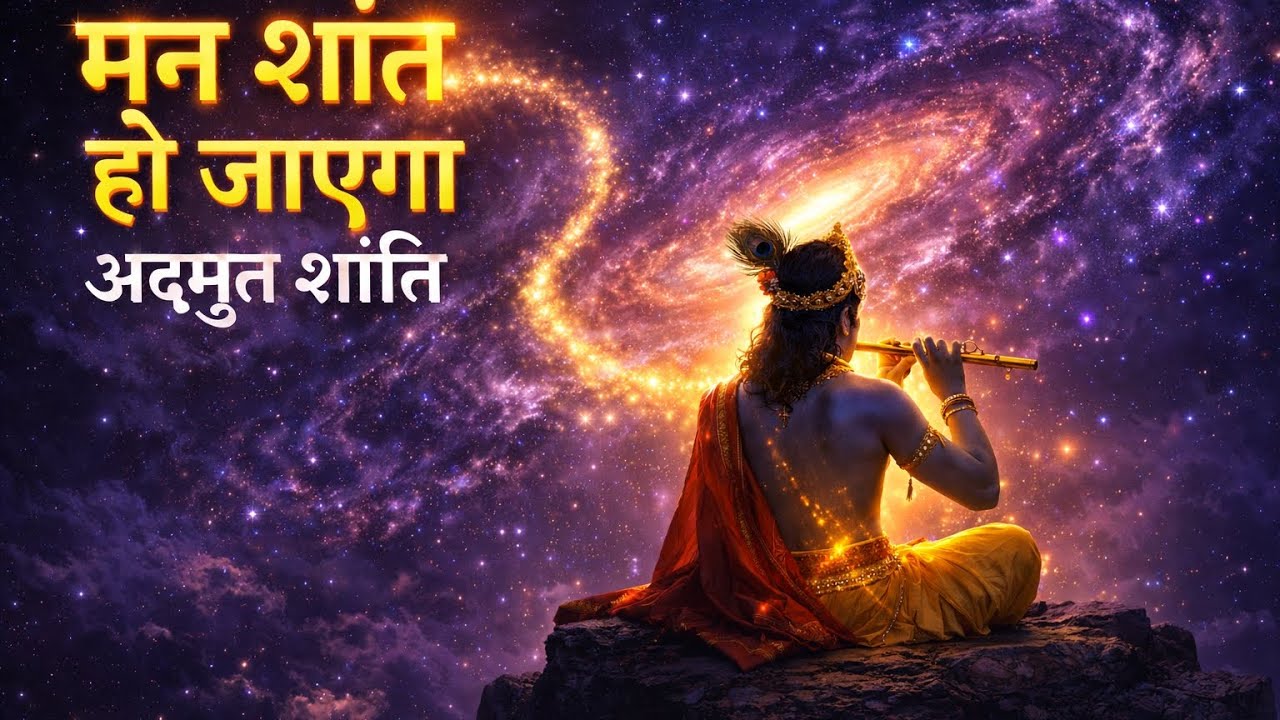 432Hz Krishna Meditation: मन को शांत करने वाली श्री कृष्ण की धुन | Shunya Ki Bansuri