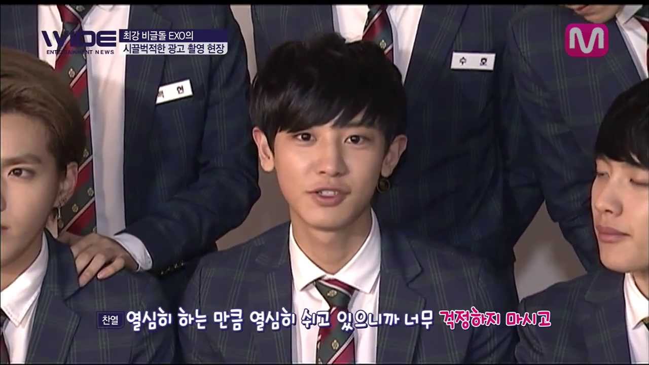 [ENGSUB] The most Beagle Idol EXO's boisterous advertisement filming scene