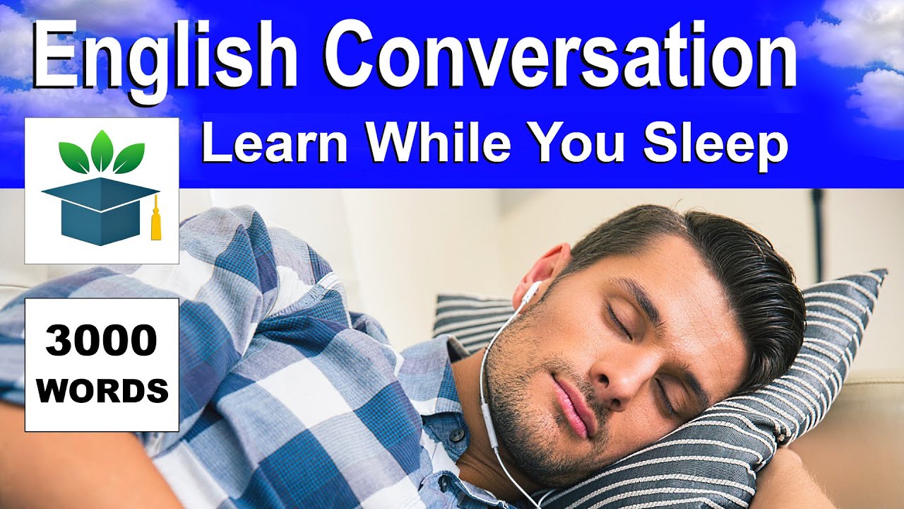 English Conversation Listening Practice: 3-Hour Sleep Learning with 3000 Words