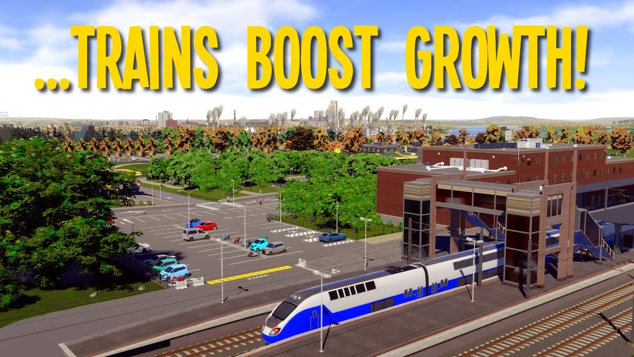 Don't Sleep On Trains for City Growth in Cities Skylines 2! Kettlebridge #8