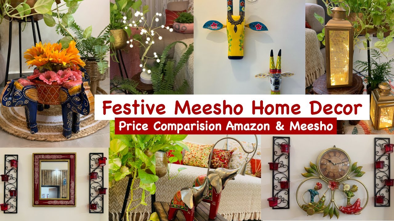 Meesho Home Decor Haul | Simplify Your Space with Affordable Meesho Collection Starting @ Rs 500