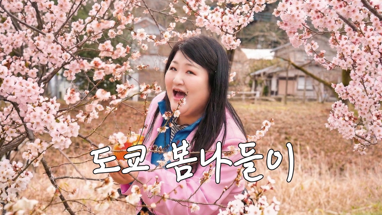 꽃구경은 핑계고.. 먹기만한 행복한 브이로그🌸