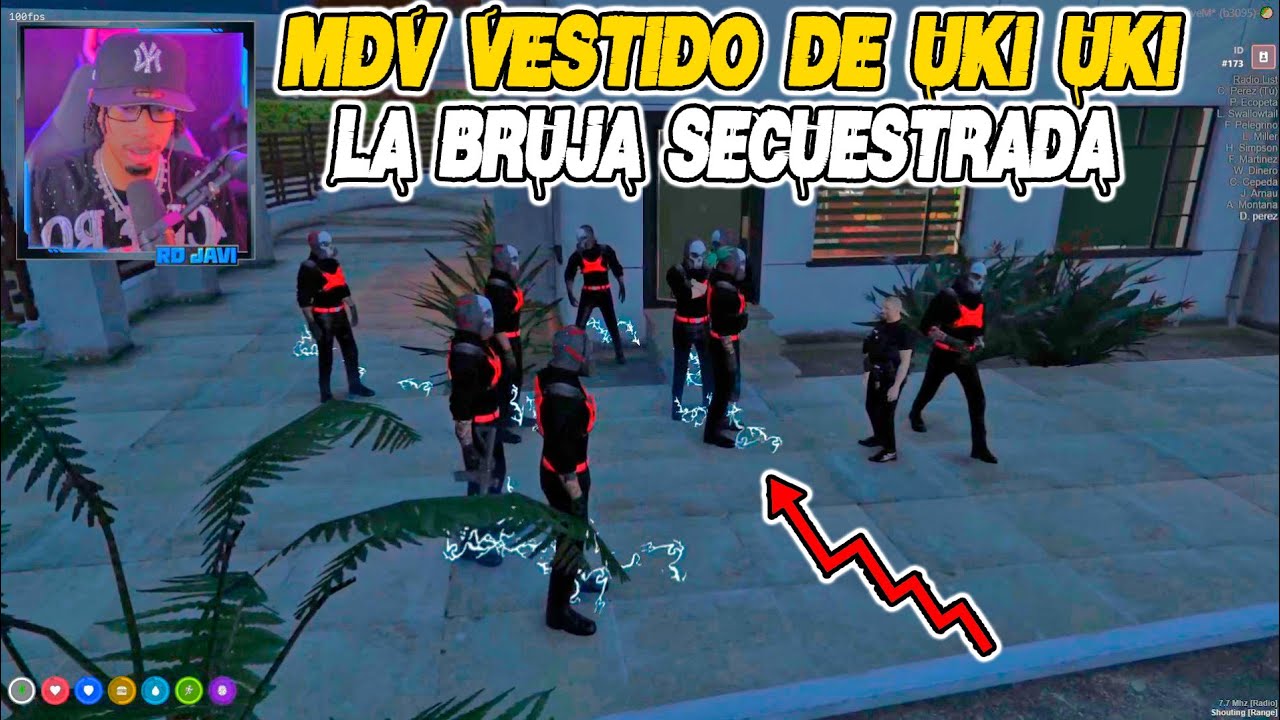 RDJavi: Machute Acaban De Secuestrar La Bruja Los Anunnakis Mdv Se Viste de Uki Uki