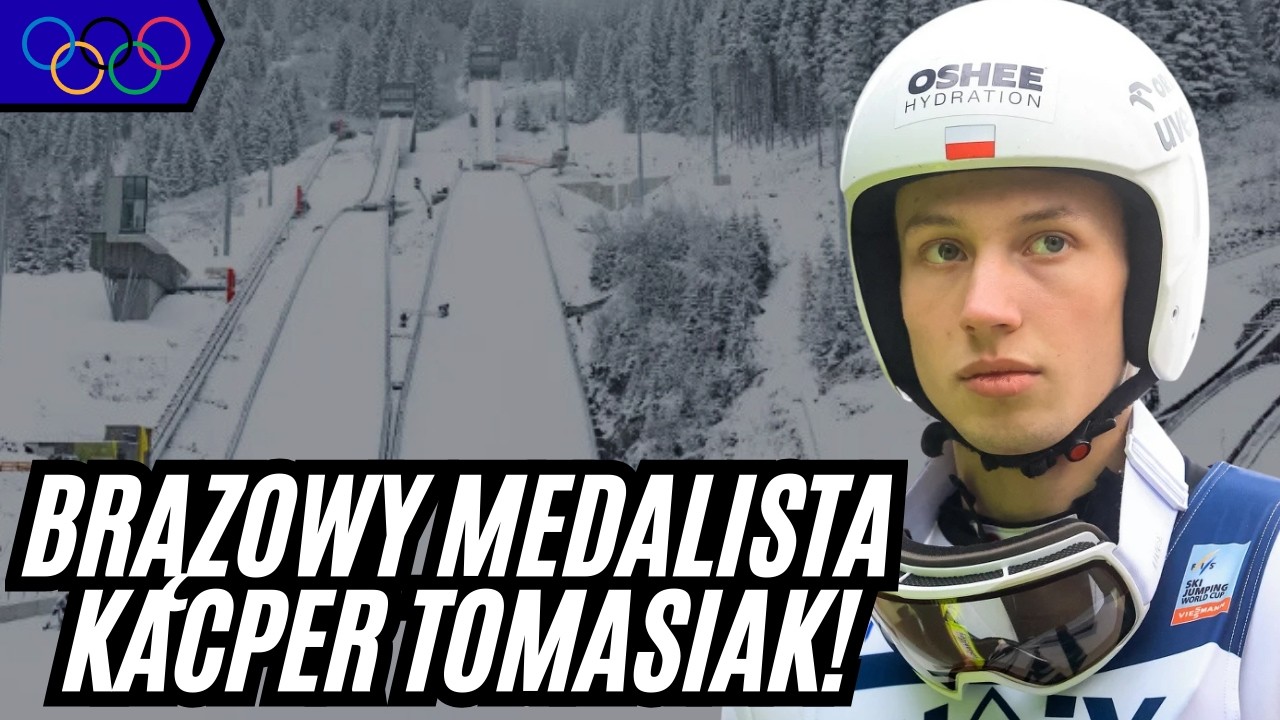 KACPER TOMASIAK Z BRĄZEM NA DUŻEJ SKOCZNI! DEBIUTANT ZNÓW ZASKOCZYŁ!