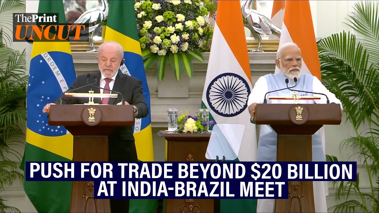 'Promising day for India and Brazil': PM Modi and Brazil President Lula hold joint press meet