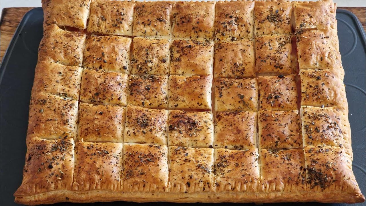 Recette : Feuilleté Géant Jambon Fromage