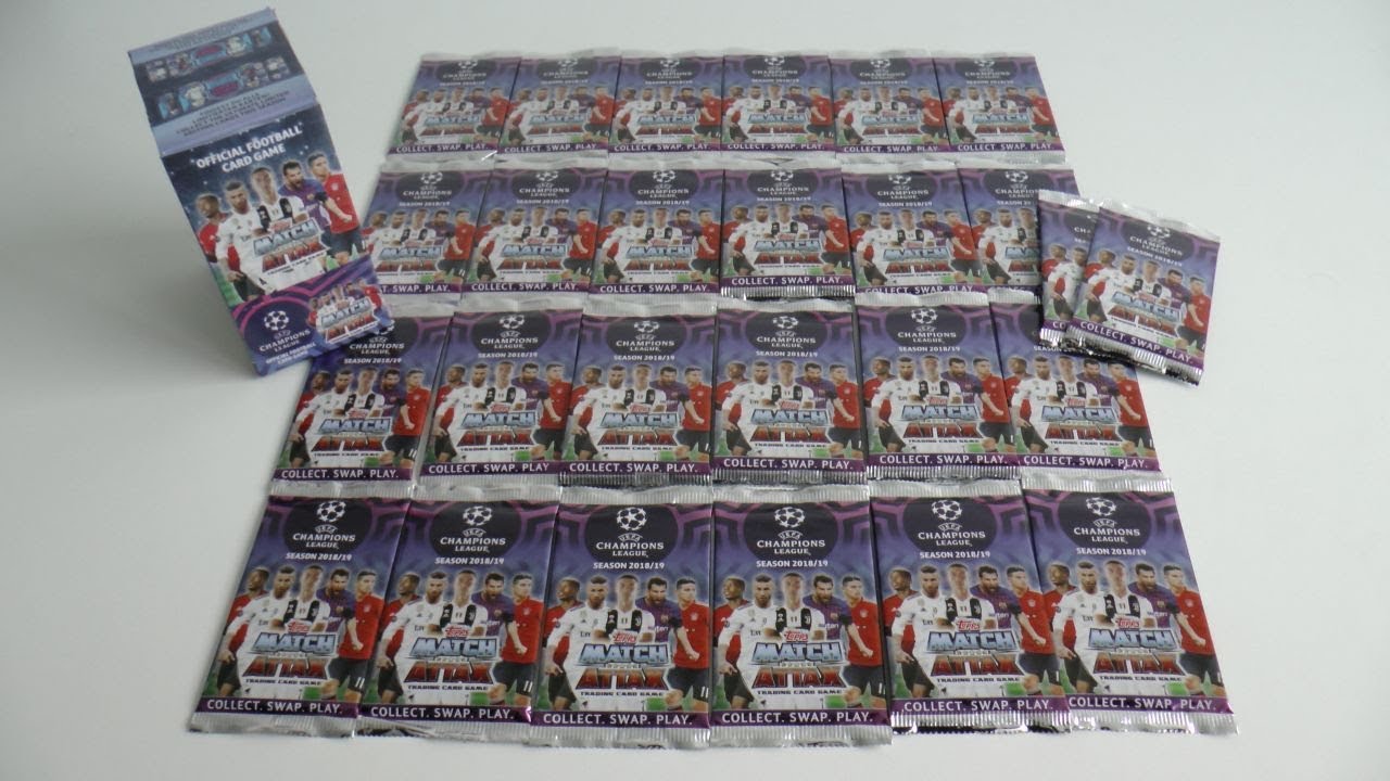 🔥 FULL BOX 🔥 | MATCH ATTAX CHAMPIONS LEAGUE 2018/19 | 🇩🇪 EDITION!