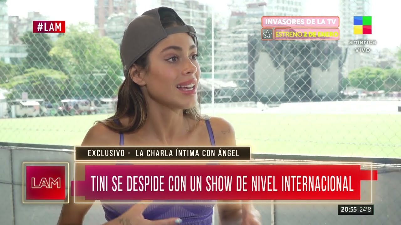 🌟 Tini habló sobre lo que sintió al estar en River en el escenario junto a Coldplay