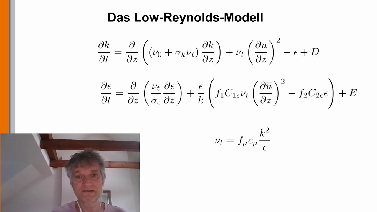 Turbulenz 15: Low-Reynolds-ke-Modelle (k-epsilon)