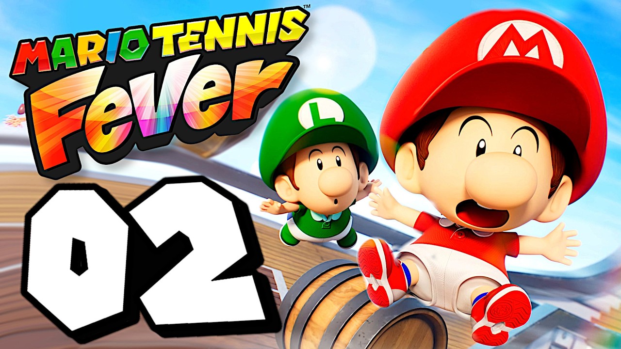 MARIO TENNIS FEVER Nintendo Switch 2 : Bébé Mario en Panique !
