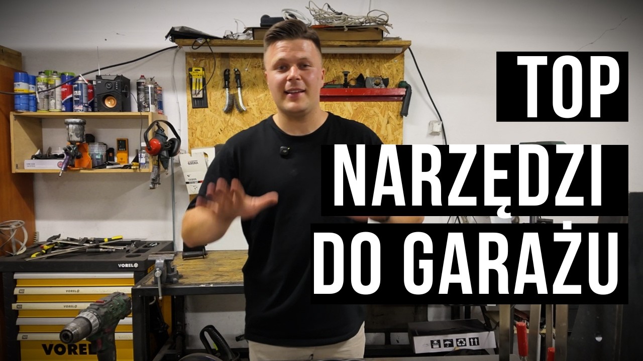 Top 5 narzędzi do twojego garażu