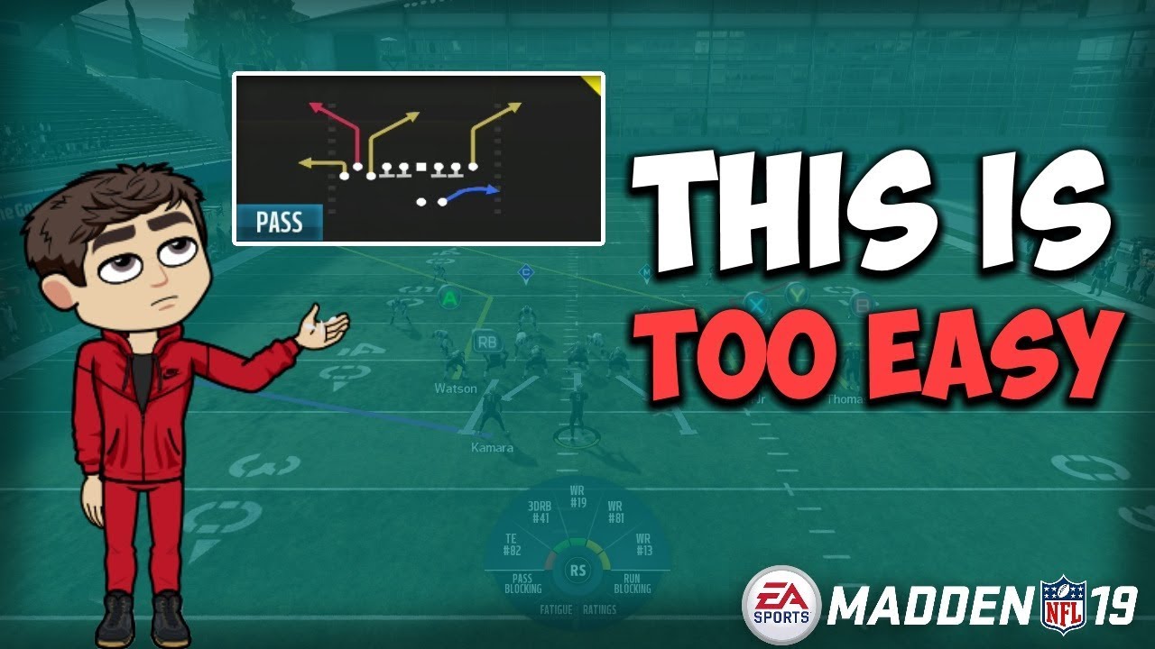 The Easiest Way to Beat Cover 3 in Madden 19
