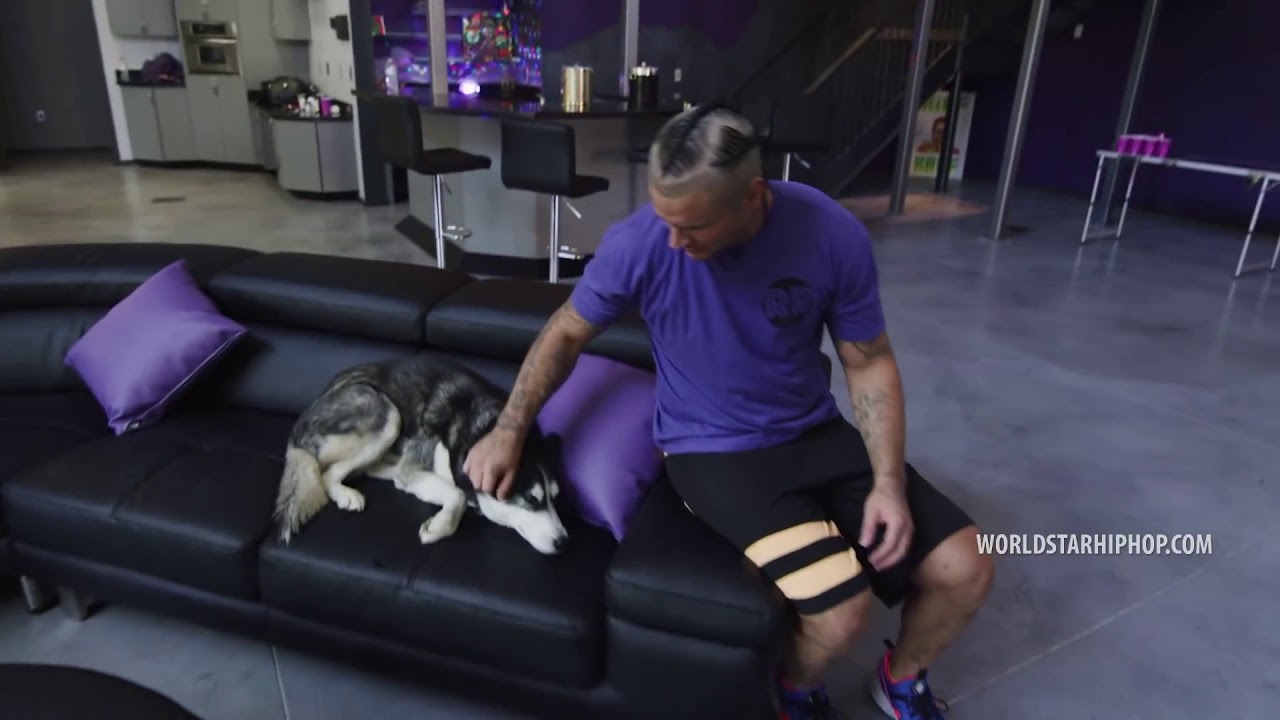 RiFF RAFF shows his crib (The Codeine Castle)