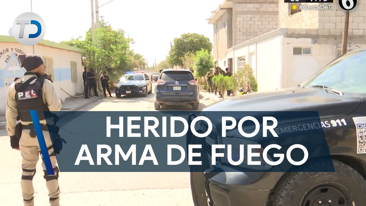 Velador herido por arma de fuego