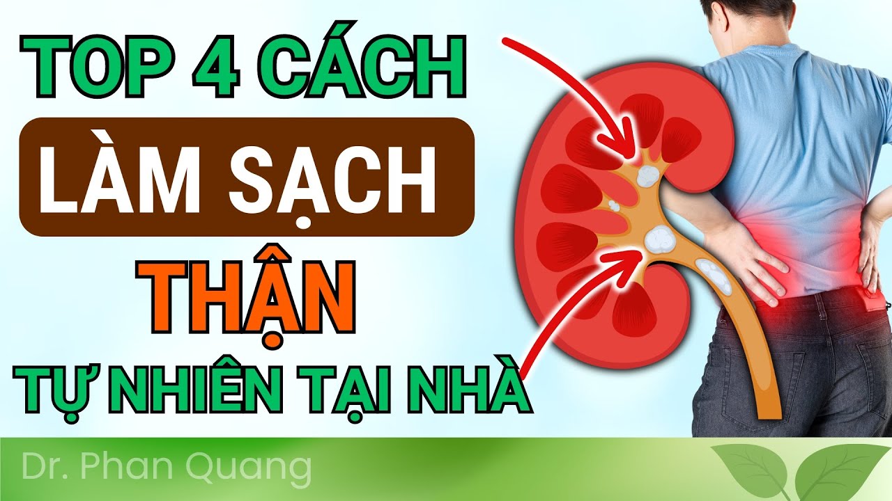 Top 4 Cách LÀM SẠCH THẬN Tự Nhiên TẠI NHÀ Hiệu Quả | Dr Phan Quang