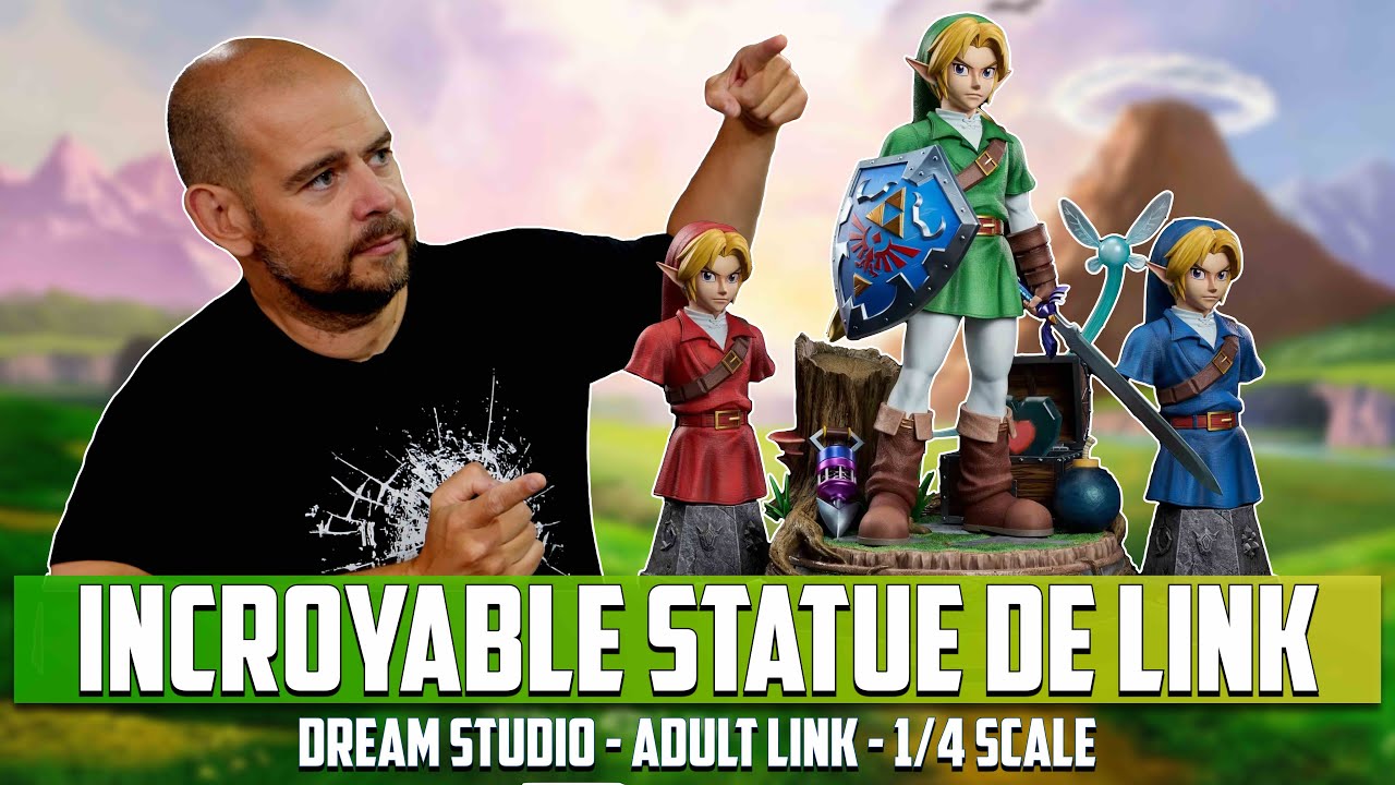 Dream Studio Adult Link 1/4 Scale Statue ! Incroyable Statue De Link !