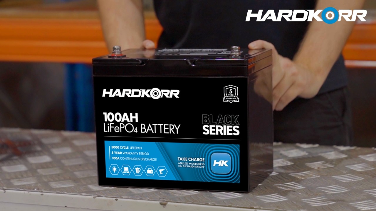 The BEST battery for your dual battery system! | 100Ah Black Series LiFePO4 Battery
