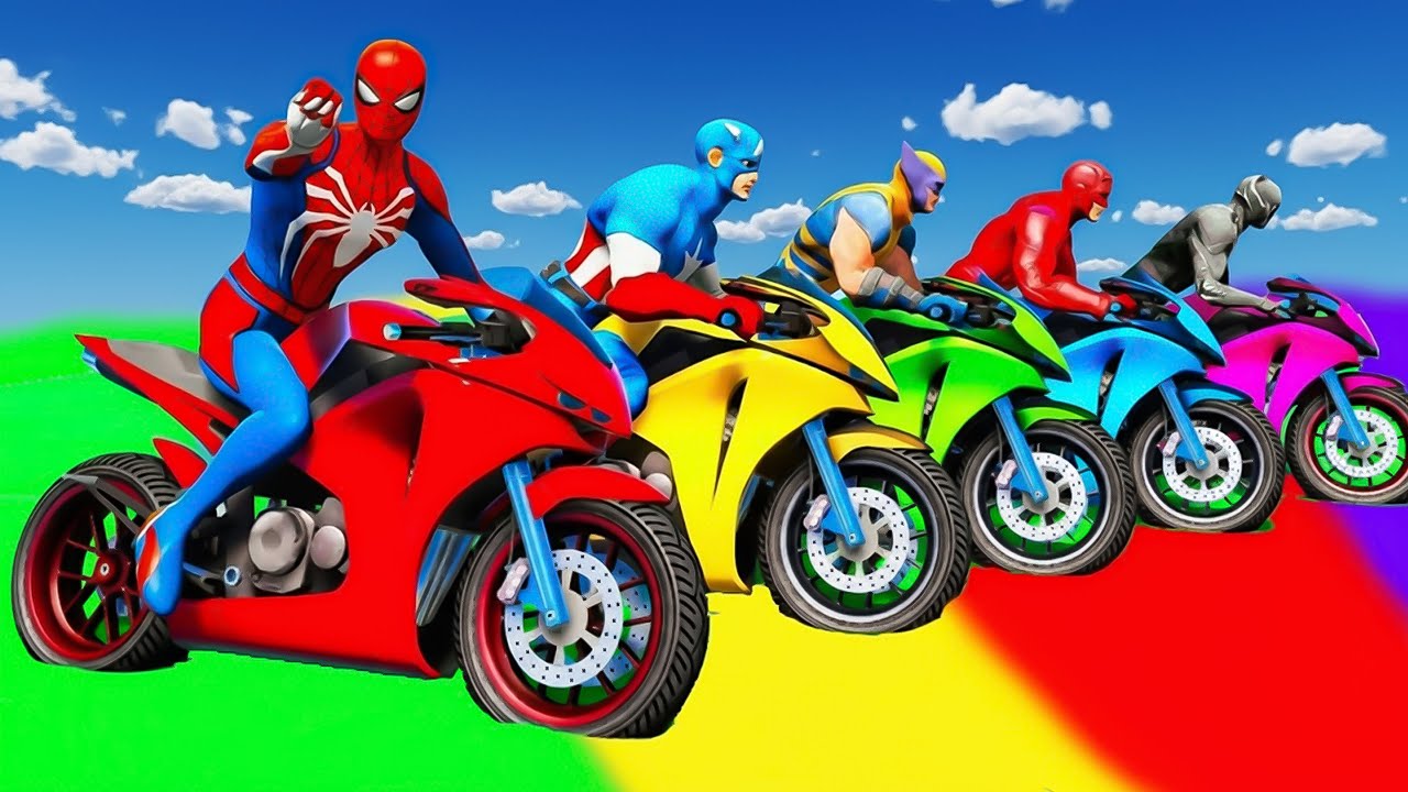 الرجل العنكبوت انقاذ باتمان Spider-Man Rescue batman vs iron man vs venom funny Game GTA 5 superhero