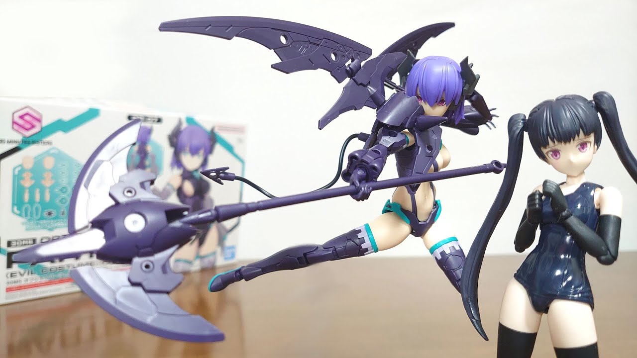 (30MSにイビルコスチューム＆白黒の手足パーツが登場！)30MS オプションパーツセット７（イビルコスチューム）［カラーＡ］/アームパーツ＆レッグパーツ［ホワイト/ブラック］　レビュー