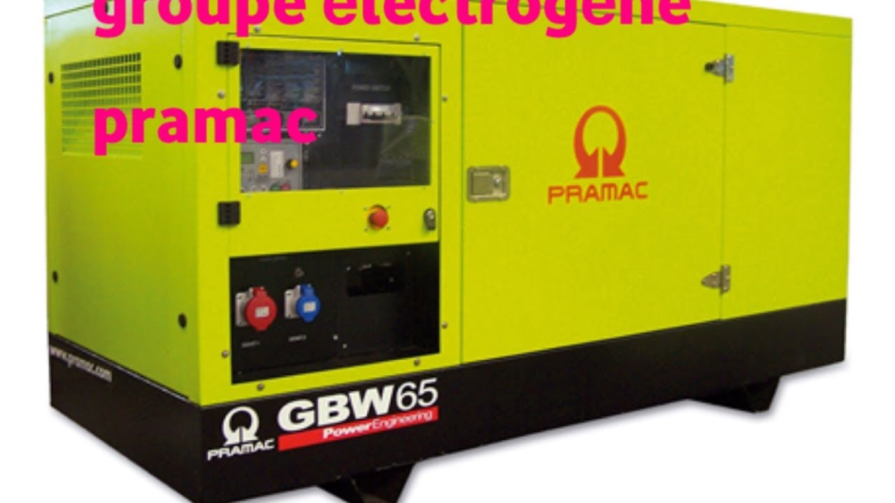 هام جدا كيفية تركيب groupe électrogène pramac