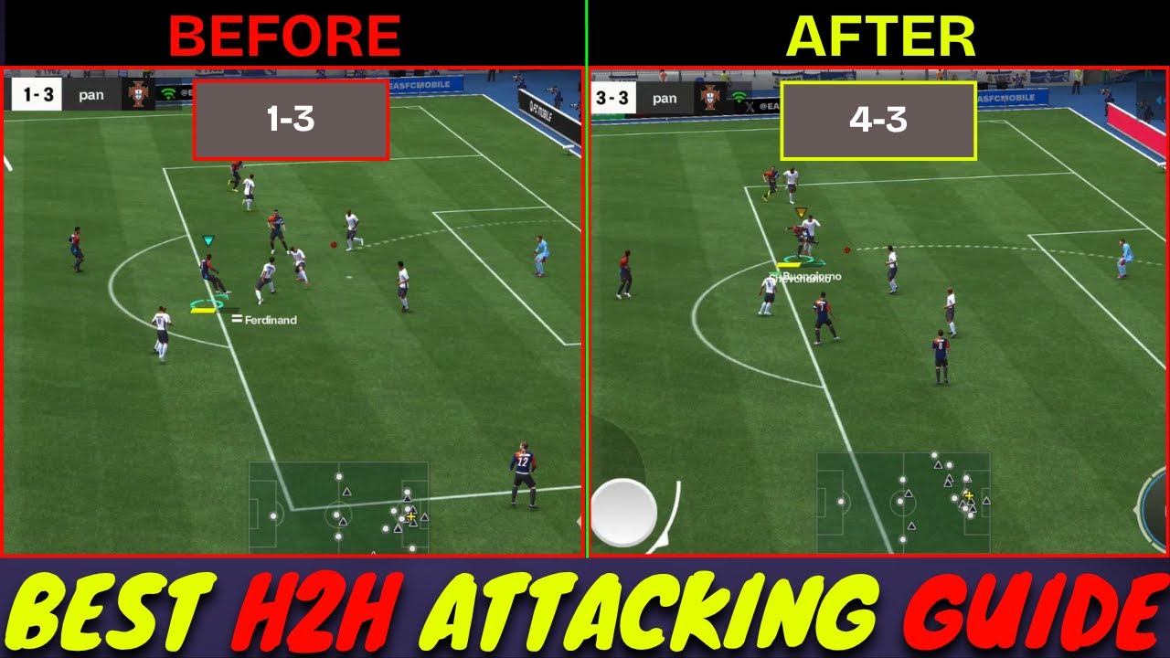 Score More Goals in H2H ⚽ | FC Mobile Attacking Tips & Tricks!