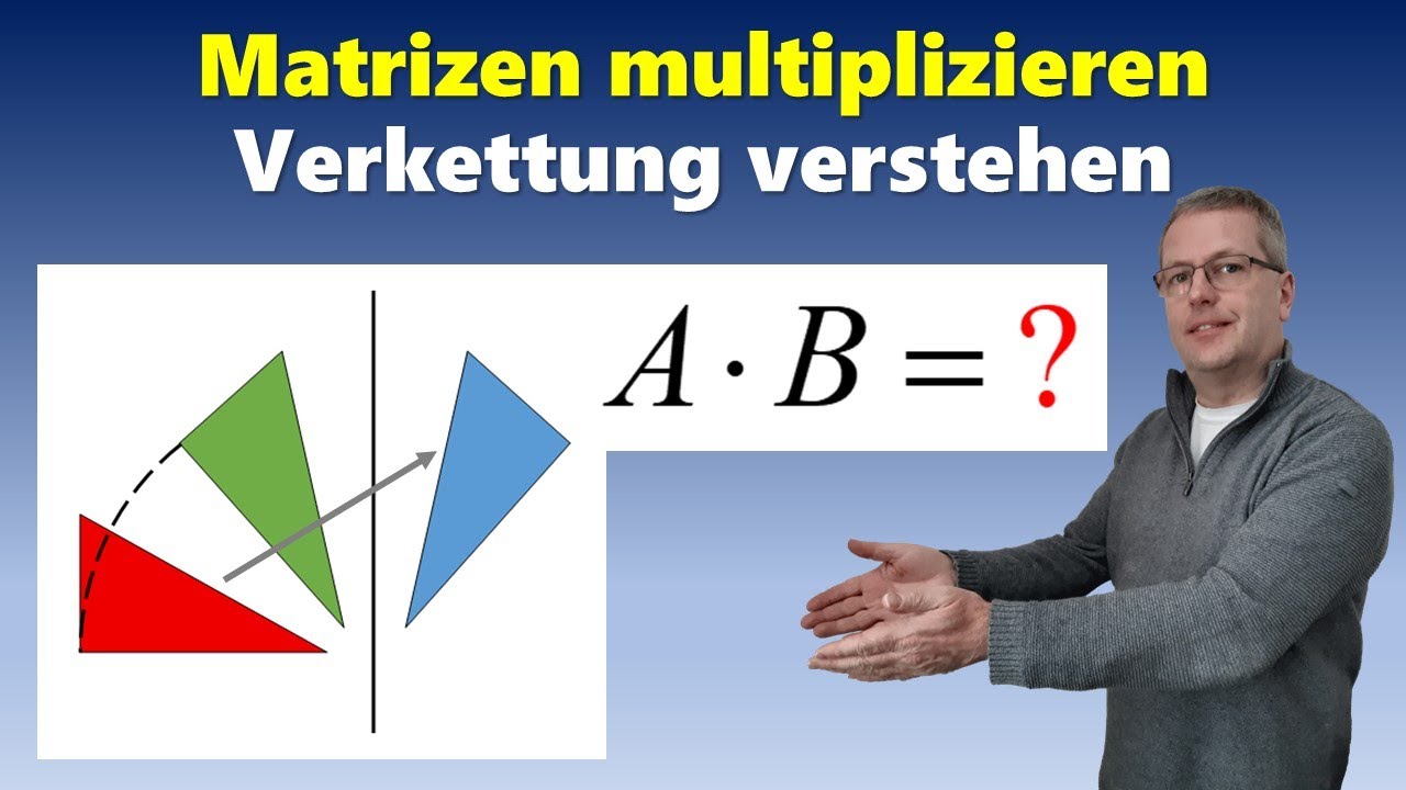 Matrizen multiplizieren - Verkettung von Abbildungen