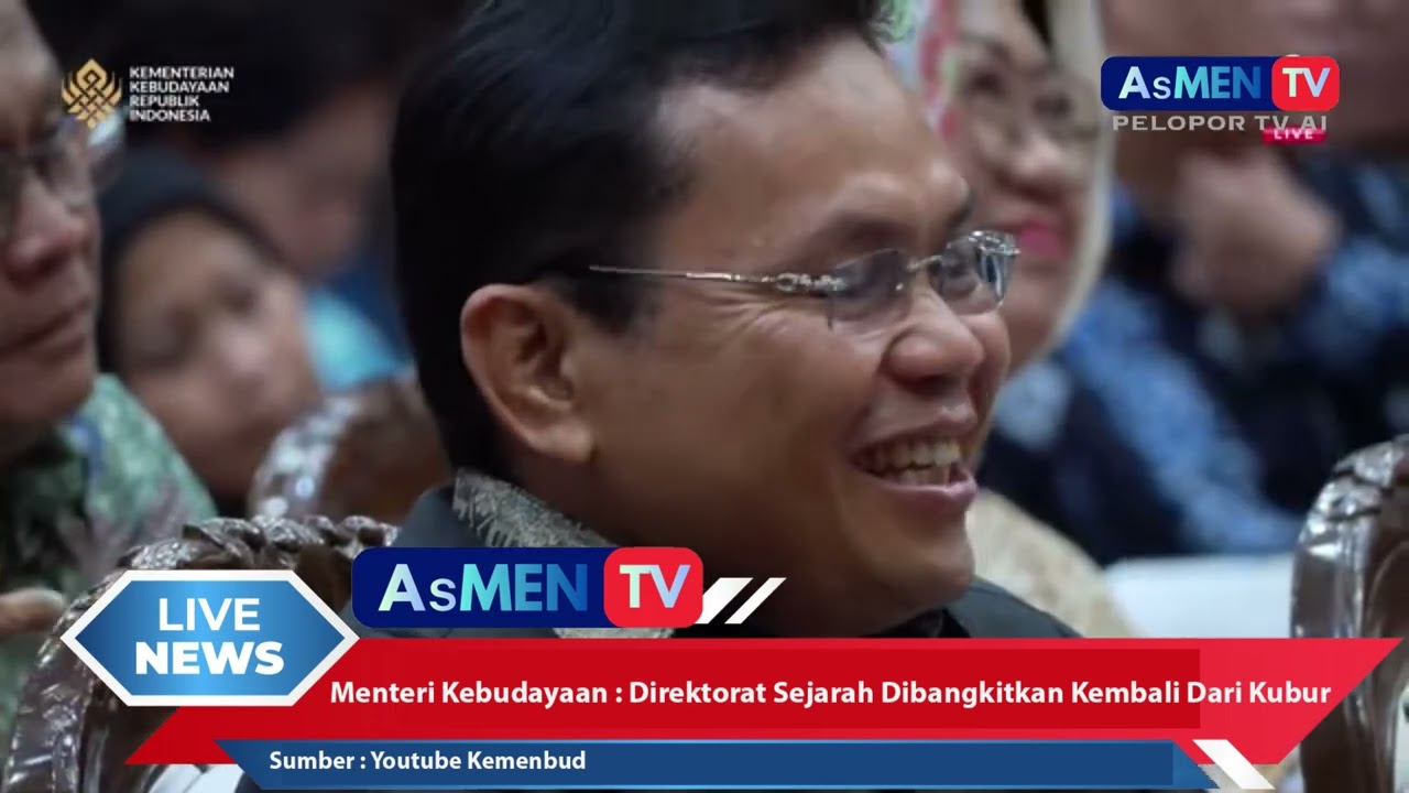 MENTERI KEBUDAYAAN : DIREKTORAT SEJARAH DIBANGKITKAN KEMBALI DARI KUBUR