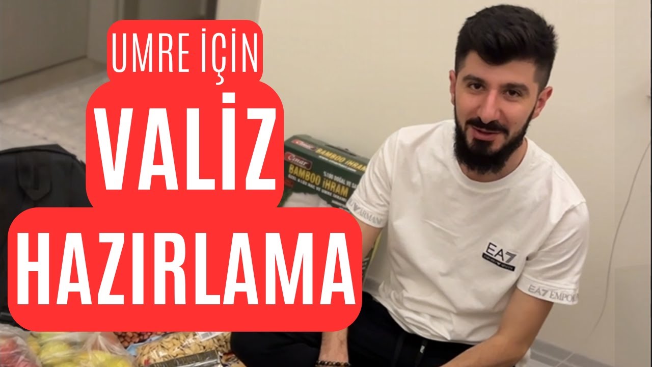 Umre'ye Giderken Neler Götürülür - Valiz Hazırlığı
