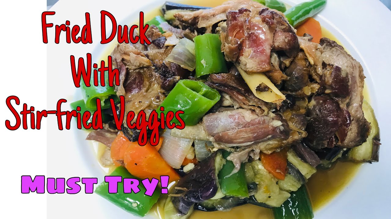 Duckmeat with veggies #duckmeat