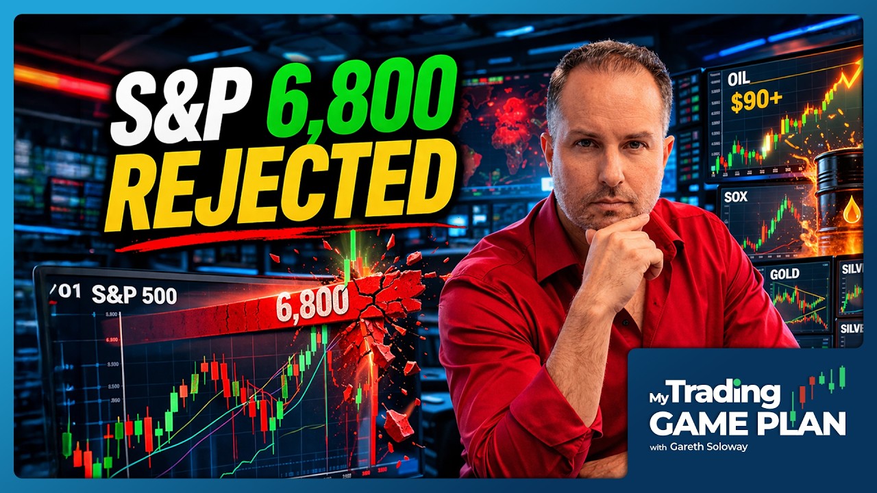 S&P 6,800 REJECTED! Major Trade Alerts And Forecast Update On Markets, Gold, Silver, Bitcoin