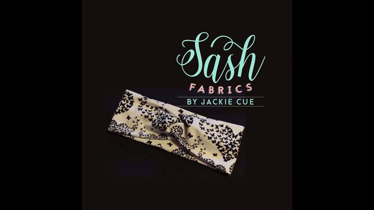Sash Fabrics - Child Size DIY Faux Turban Headband Tutorial!