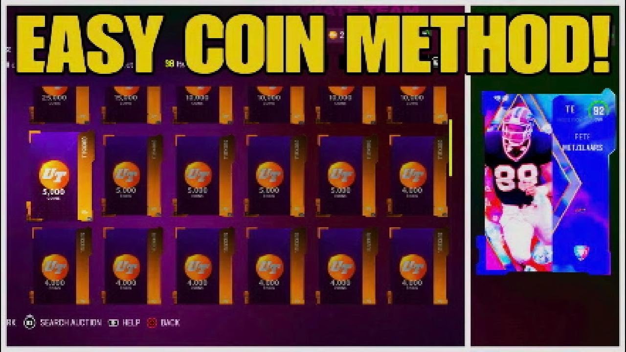 EASY MADDEN 23 COIN METHOD!!!