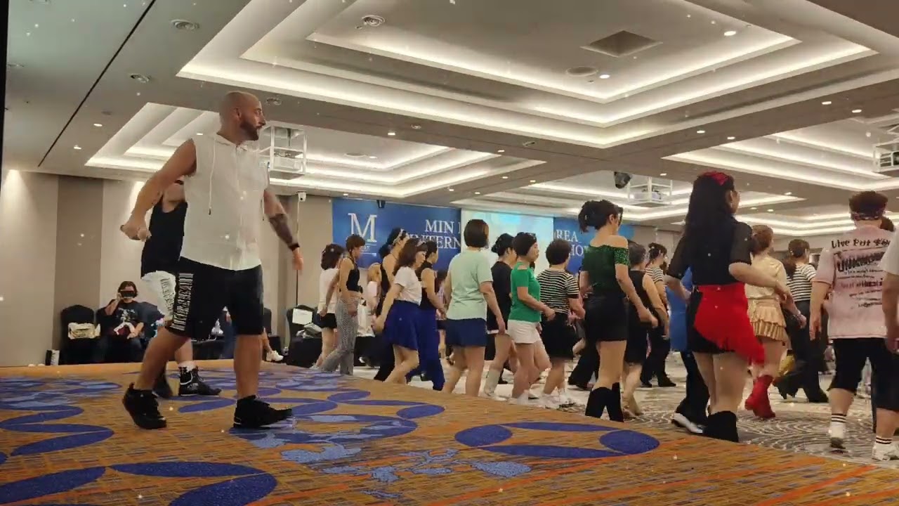 Vanish Into You line dance (MLDK 2025 Min line dance workshop)