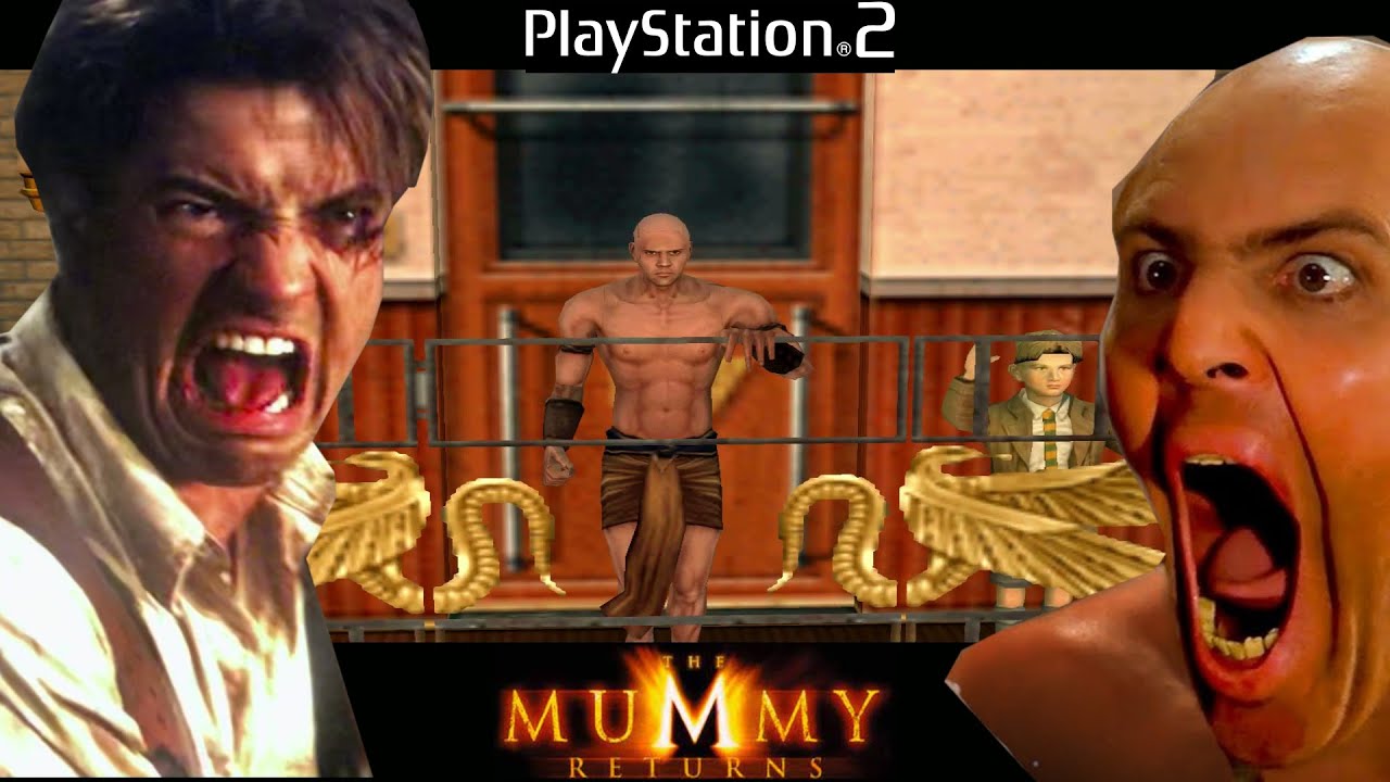 The Mummy Returns Cairo PS2 1st Level