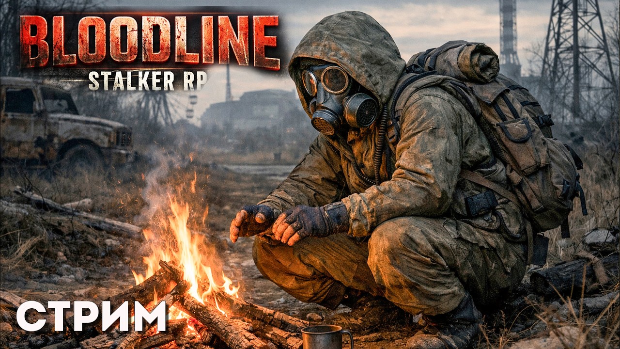 DAYZ STALKER RP ВНАТУРЕ. СТРИМ 3 . ПРОЕКТ BloodLine STALKER RP