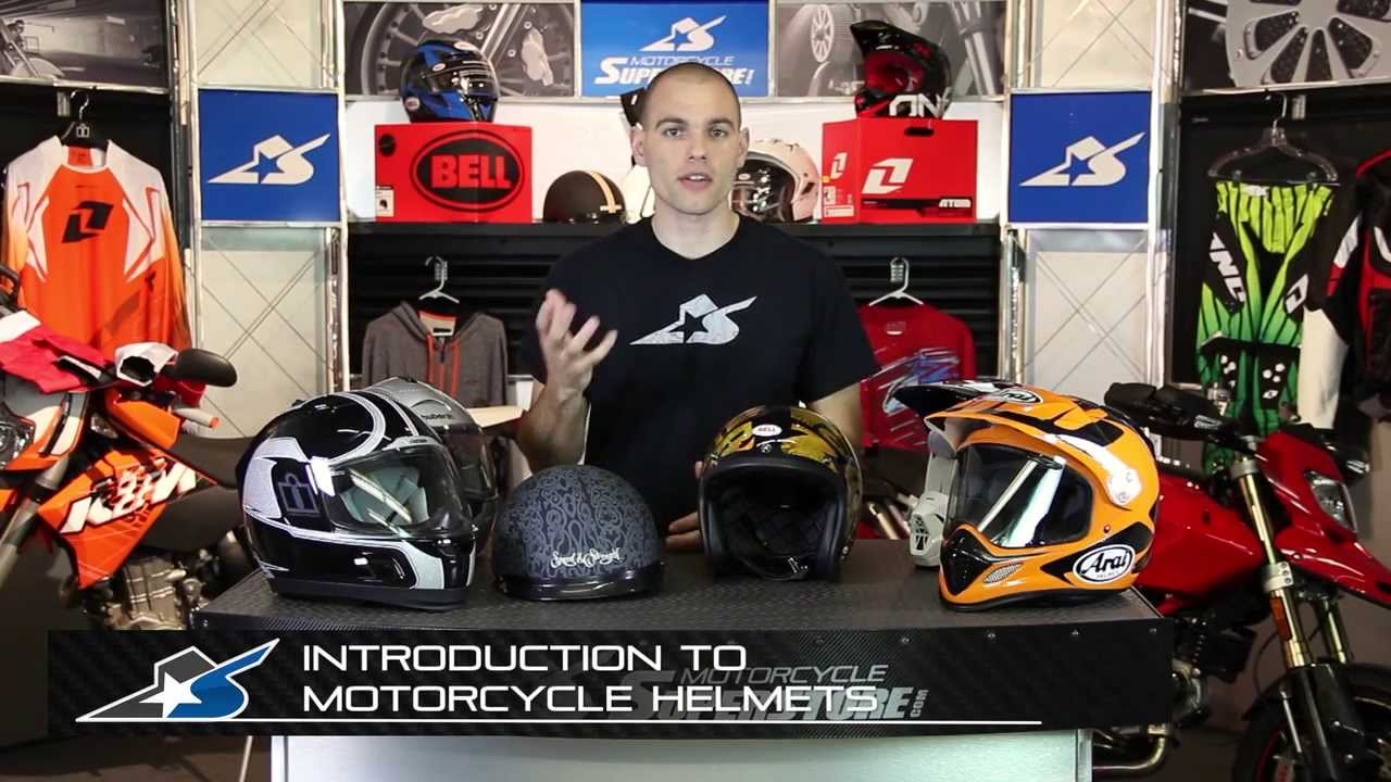 Basic Introduction to Motorcycle Helmets at Motorcycle-Superstore.com