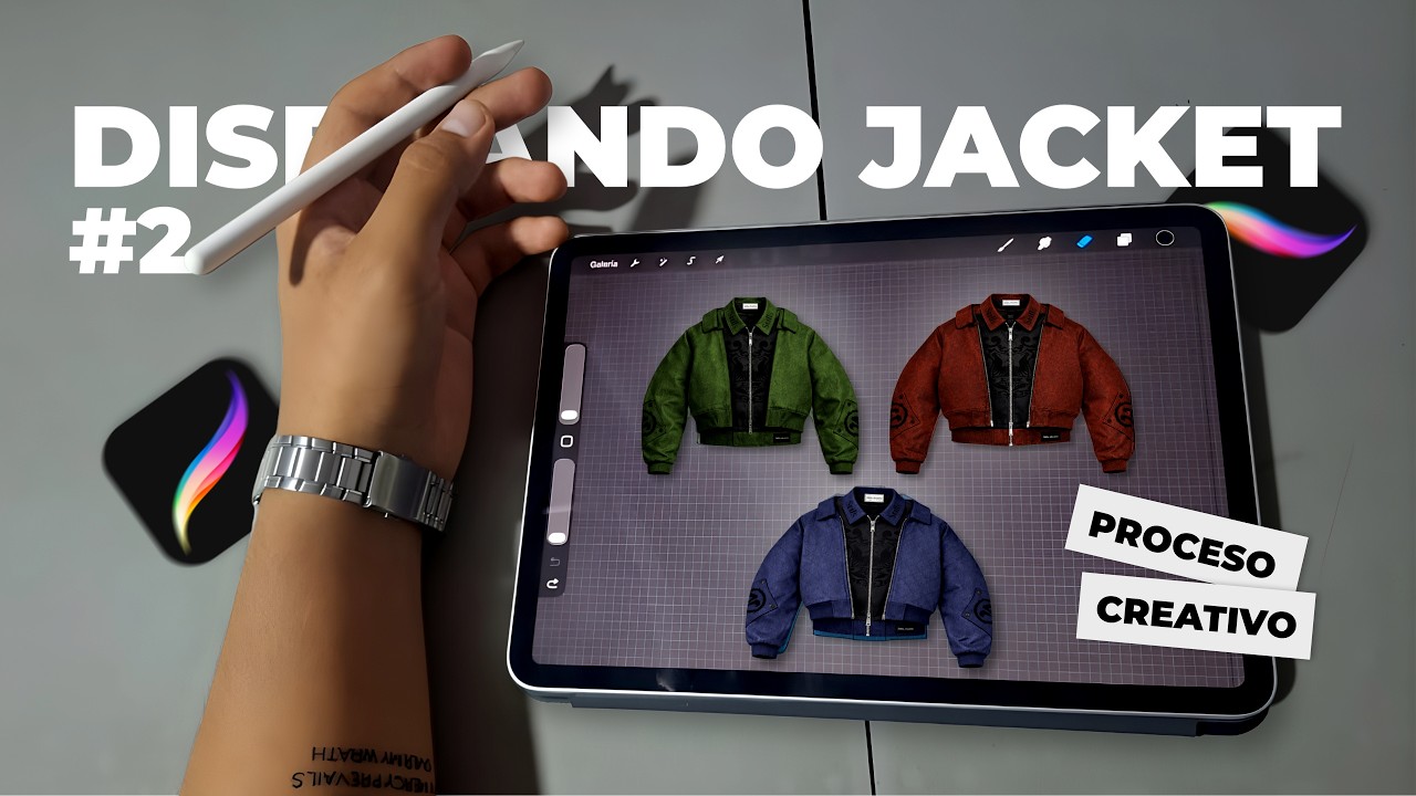 Diseñando una Chaqueta Streetwear  | Proceso de Diseño #2