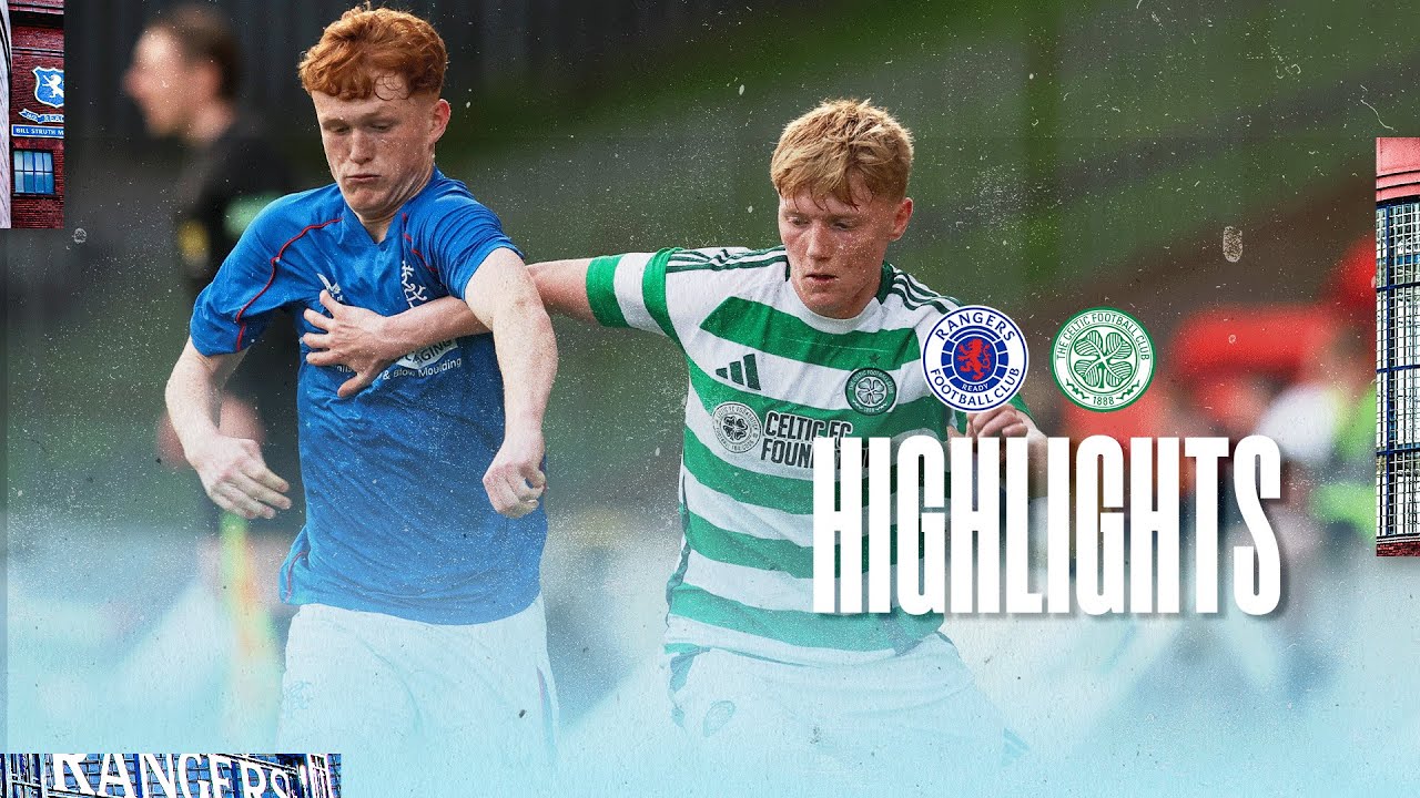 HIGHLIGHTS | Celtic v Rangers Glasgow Cup Final | 29 Apr 2025