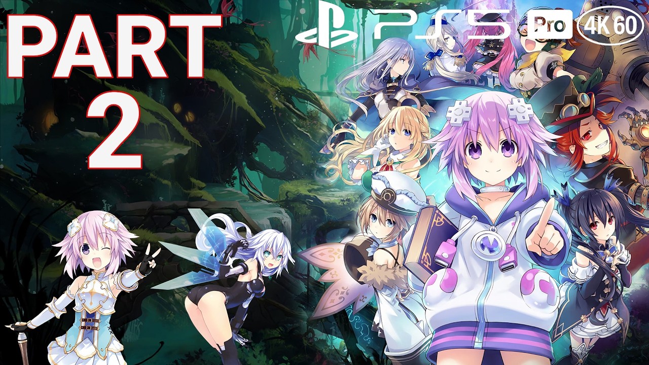 Super Neptunia RPG Playthrough [PS5 Pro 4K 60FPS] PART 2 - No Commentary