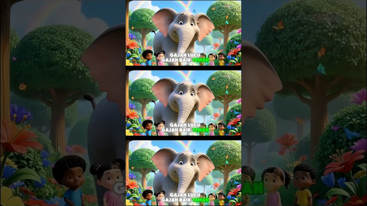 Gajah Lucu - Ona | Lagu Anak Ceria | Lagu Anak Indonesia 