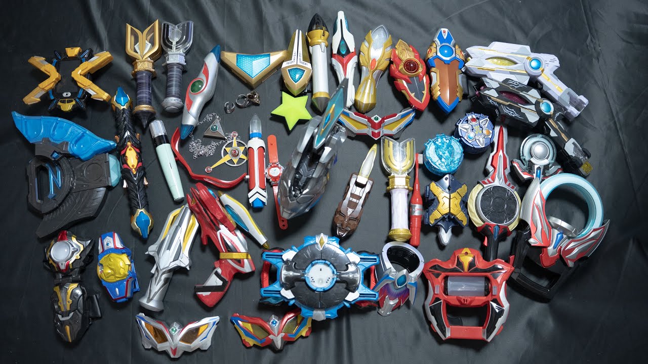 ウルトラマンデッカー記念 ウルトラマン変身アイテム図鑑 2022 All Ultraman Henshin Transformations 2022 Ultraman Decker