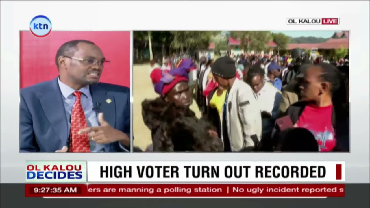 Ol-Kalou by-election testifies over 70,000 registered voters overseen by heavy security