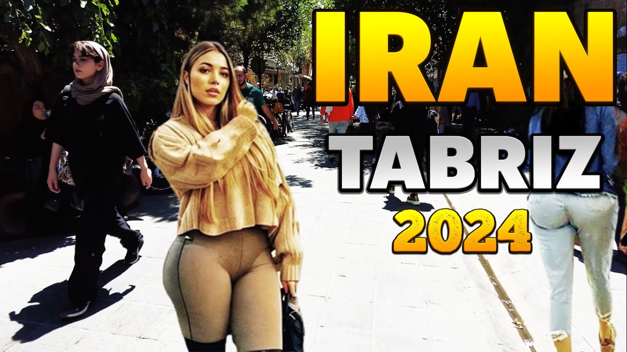🇮🇷Come Walk with Me in Tabriz Tarbiat: Let's Discover Togetherایران