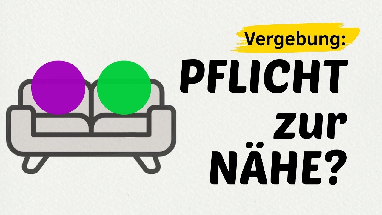 Vergebung ohne Versöhnung – Warum Nähe nicht immer Liebe ist | Teil 3