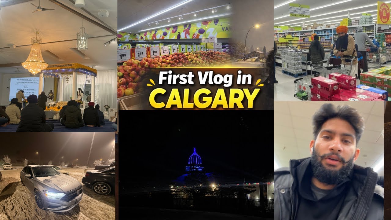 First Vlog In Calgary 😂😂 Funny Vlog