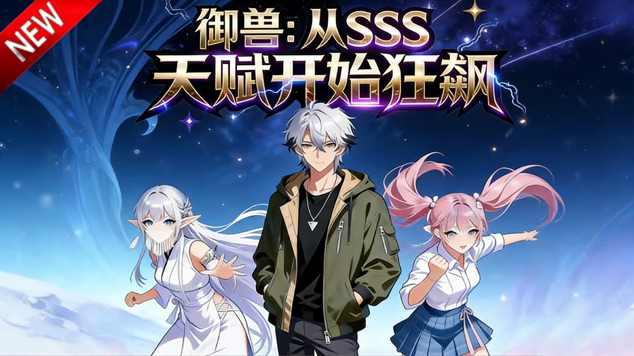 💥【新番上线】人族女帝肖凝雪重生归来，觉醒SSS级御兽天赋，契约神明血脉的小白虎苏晨。本该是废柴聚集地的苏城高中，因这对组合掀起惊涛骇浪！《御兽从SSS天赋开始狂飙》全集 Multi SUB#动漫魔女